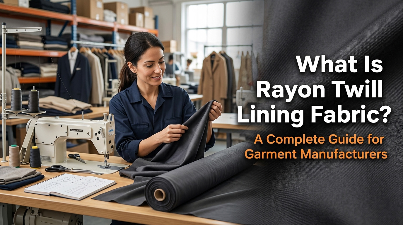 Zer da Rayon Twill Forru-ehuna? Jantzien fabrikatzaileentzako gida osoa