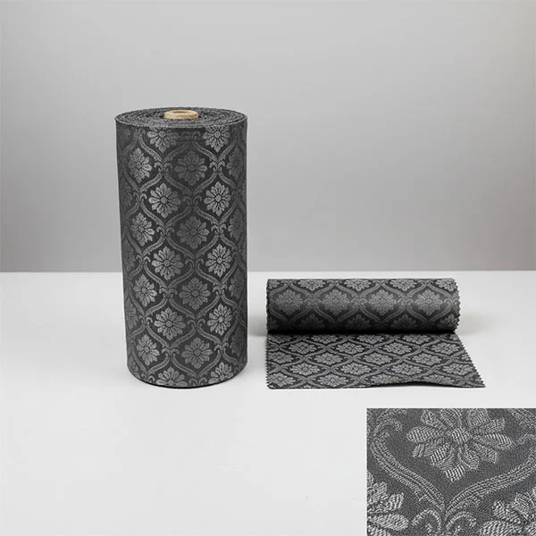 Poliesterra biskosa nahastuta Jacquard forru-ehuna Poliesterra biskosa nahastuta Jacquard forru-ehuna